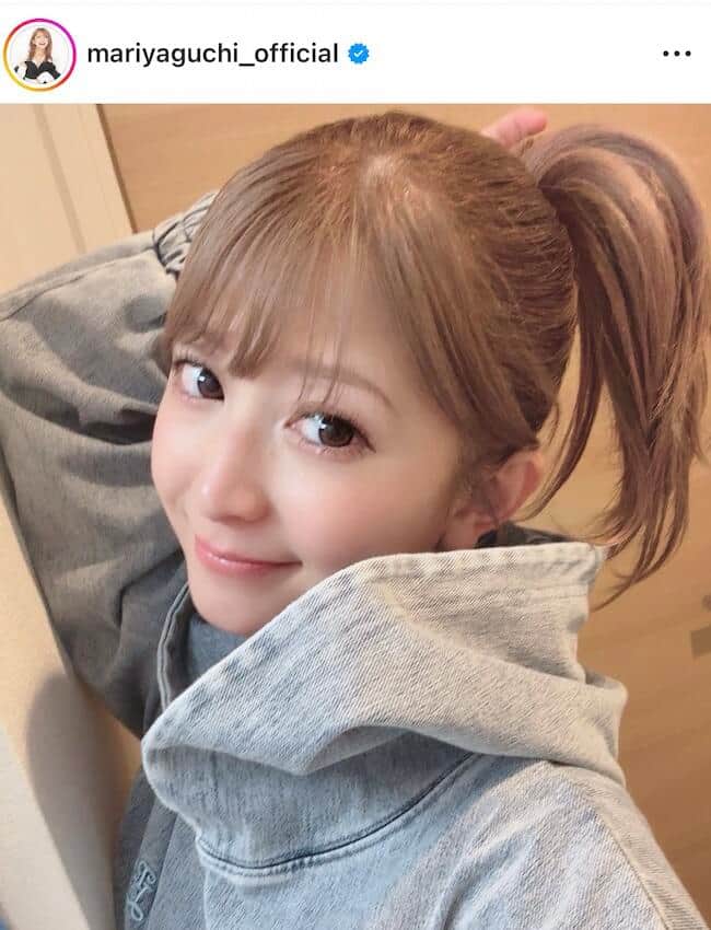 矢口真里さんのインスタグラム（＠mariyaguchi_official）より