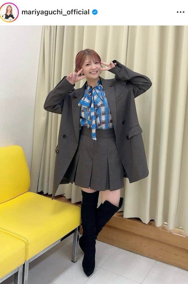 矢口真里さんのインスタグラム（＠mariyaguchi_official）より