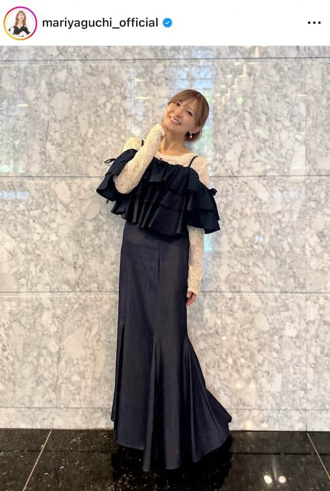 矢口真里さんのインスタグラム（＠mariyaguchi_official）より