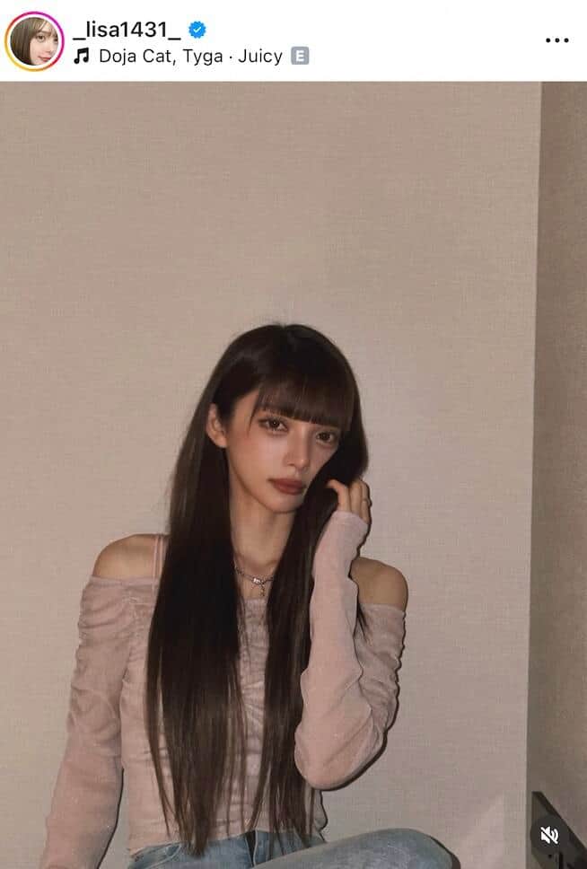 渡辺リサさんのインスタグラム（＠_lisa1431_）より