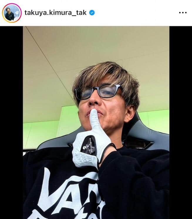 木村拓哉さんのインスタグラム（＠takuya.kimura_tak）より