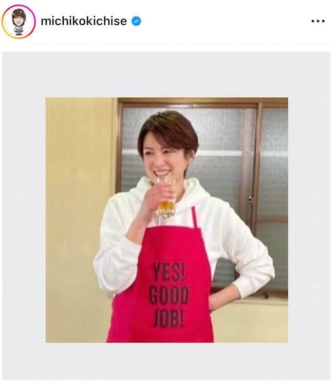 吉瀬美智子さんのインスタグラム（＠michikokichise）より