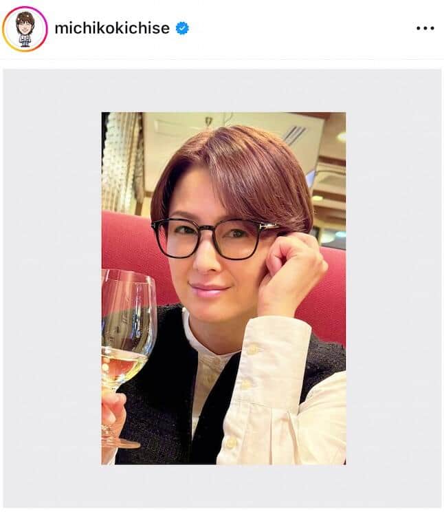 吉瀬美智子さんのインスタグラム（＠michikokichise）より