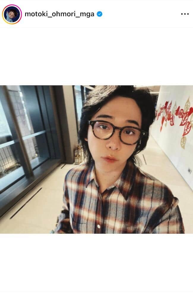 大森元貴さんのインスタグラム（＠motoki_ohmori_mga）より