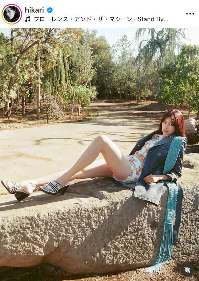 森星さんのインスタグラム（＠hikaria）より