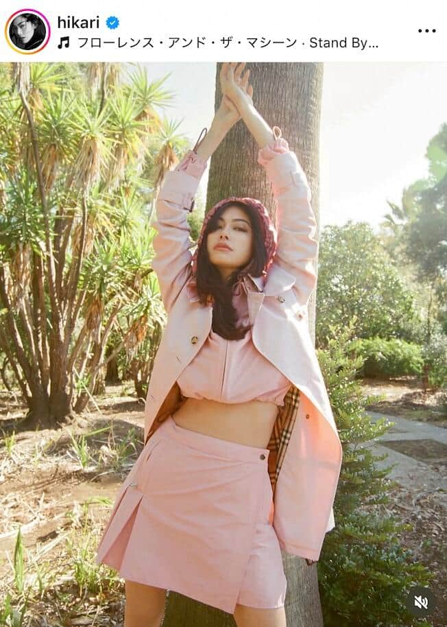 森星さんのインスタグラム（＠hikaria）より