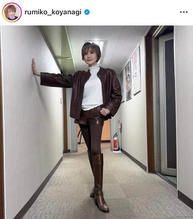 小柳ルミ子さんのインスタグラム（＠rumiko_koyanagi）より
