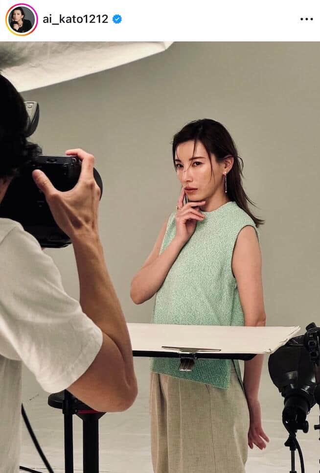 加藤あいさんのインスタグラム（＠ai_kato1212）より