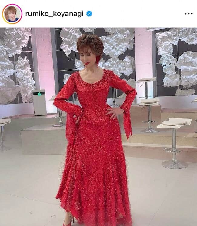 小柳ルミ子さんのインスタグラム（＠rumiko_koyanagi）より