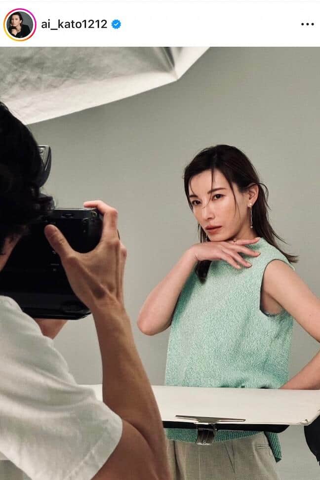 加藤あいさんのインスタグラム（＠ai_kato1212）より