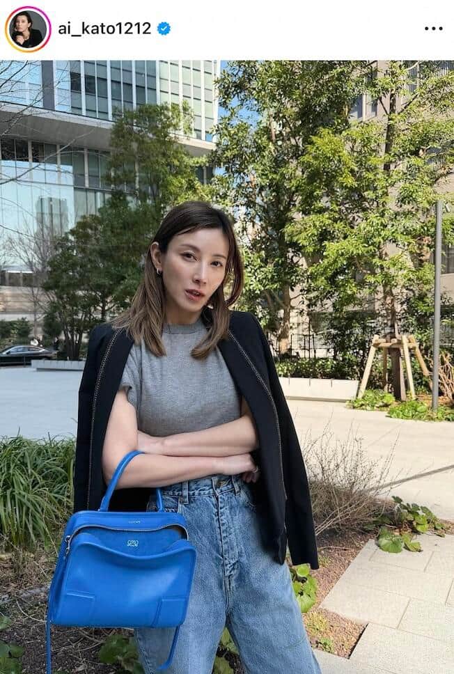 加藤あいさんのインスタグラム（＠ai_kato1212）より