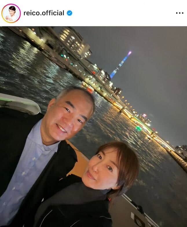 高島礼子さんのインスタグラム（＠reico.official）より