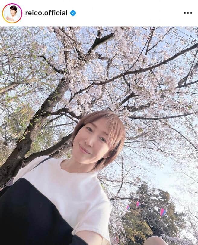 高島礼子さんのインスタグラム（＠reico.official）より