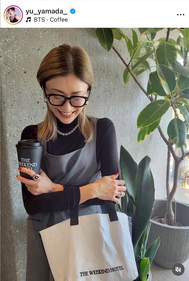 山田優さんのインスタグラム（＠yu_yamada_）より