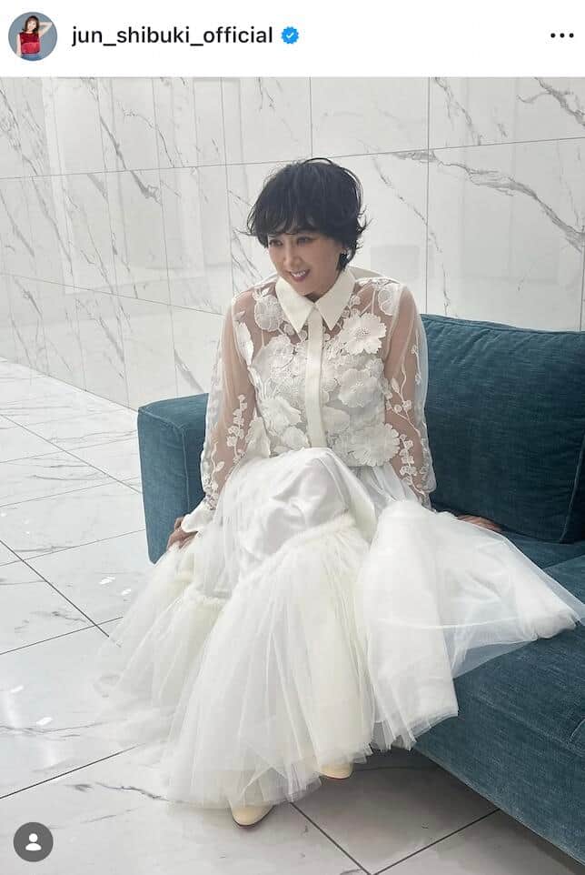 紫吹淳さんのインスタグラム（＠jun_shibuki_official）より