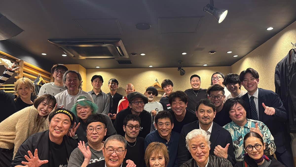 豪華メンバーが勢ぞろい（「パンクブーブー」黒瀬純さんのXから）