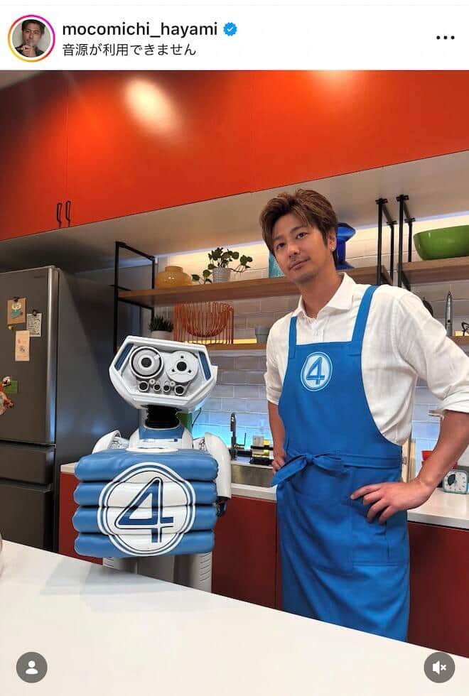 速水もこみちさんのインスタグラム（＠mocomichi_hayami）より