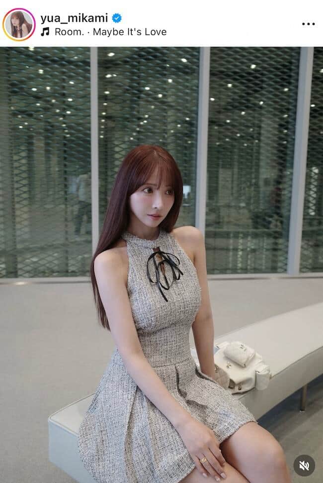 三上悠亜さんのインスタグラム（＠yua_mikami）より