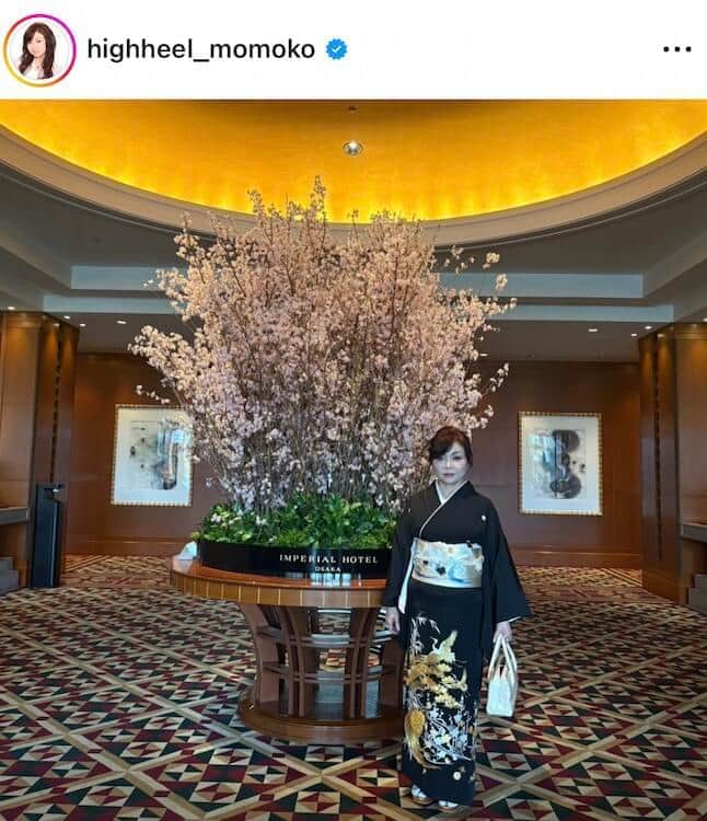 モモコさんのインスタグラム（＠highheel_momoko）より