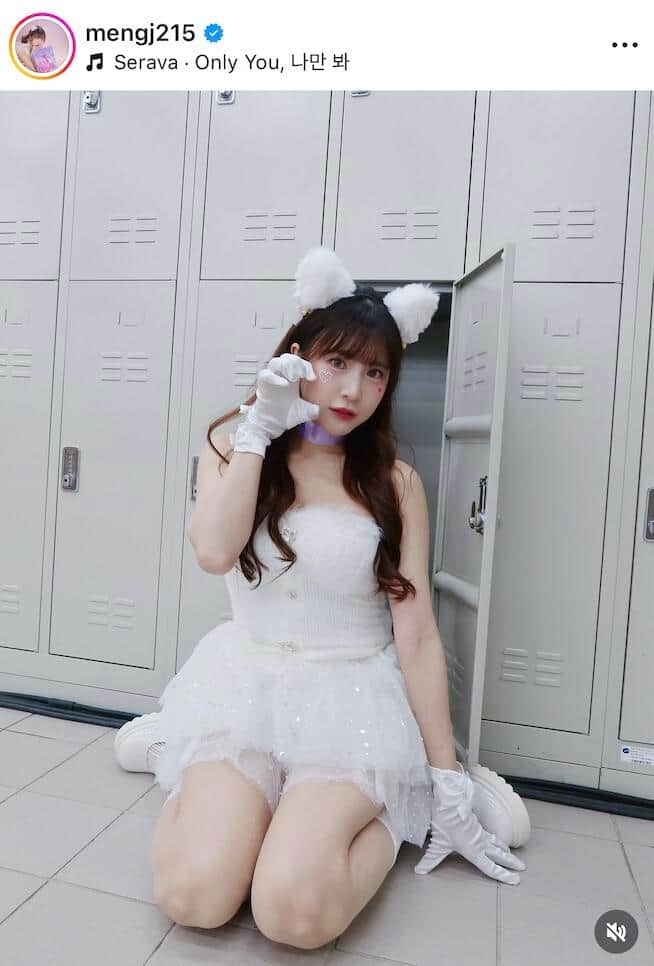 モンジェさんのインスタグラム（＠mengj215）より