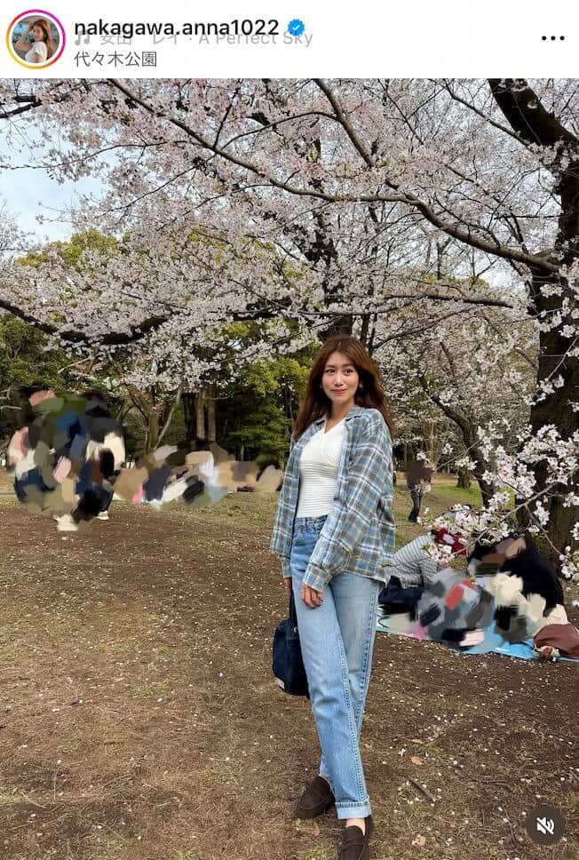 中川安奈さんのインスタグラム（＠nakagawa.anna1022）より