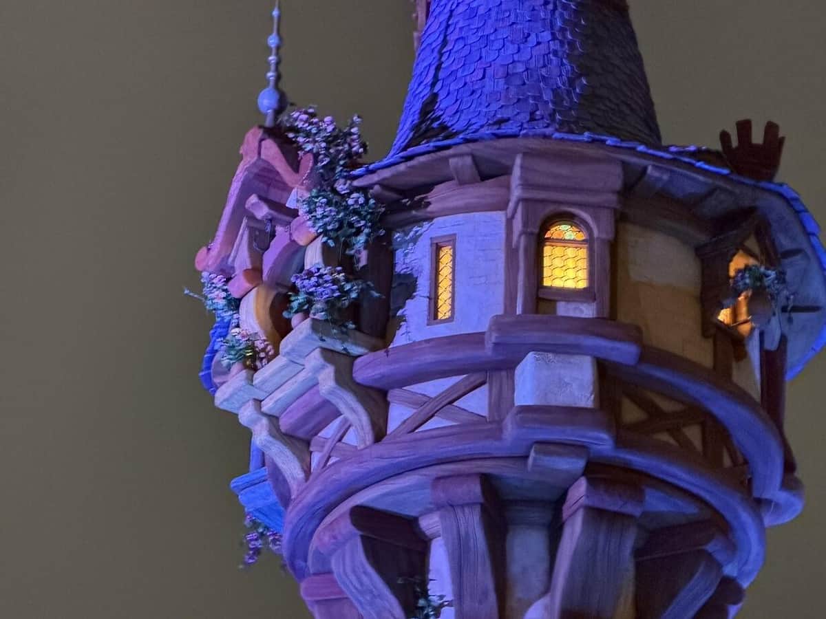 塔の中に隠れてしまった（写真は、みちゃん＠ssj5m2さん提供）