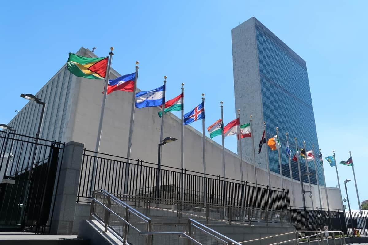 ニューヨークにある国連本部。国連中心主義は現実的なのか