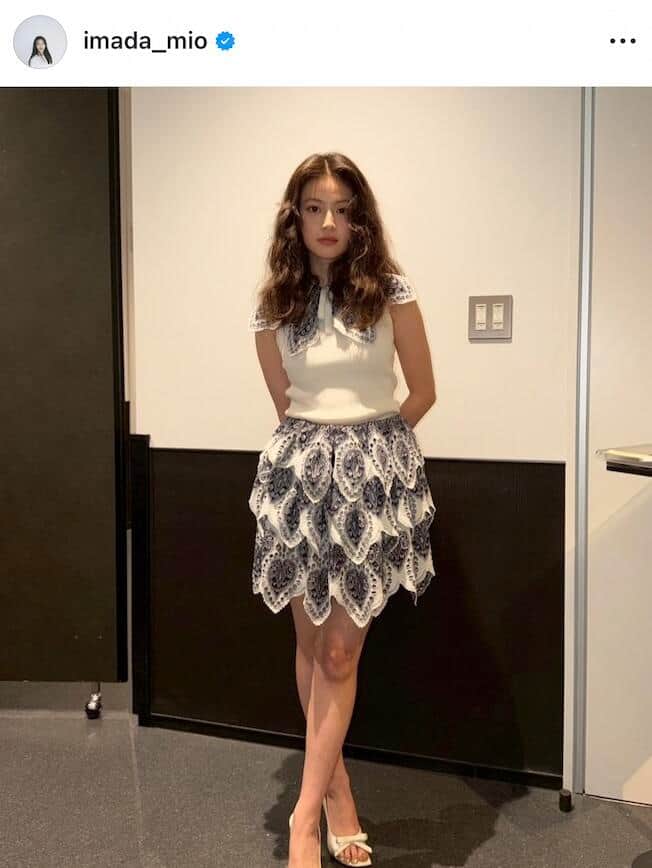 今田美桜さんのインスタグラム（＠imada_mio）より
