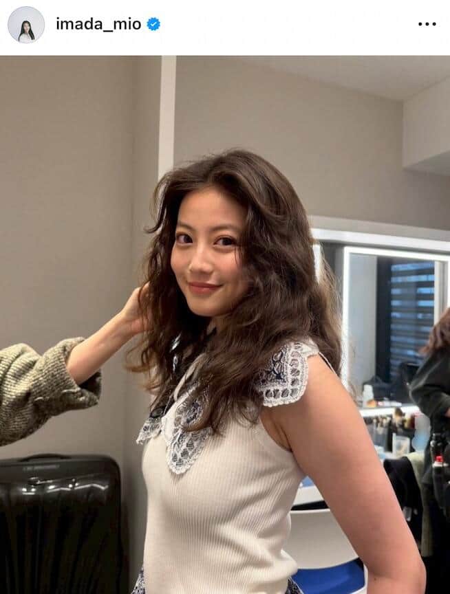 今田美桜さんのインスタグラム（＠imada_mio）より