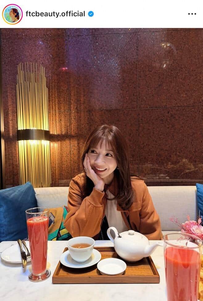君島十和子さんのインスタグラム（＠ftcbeauty.official）より