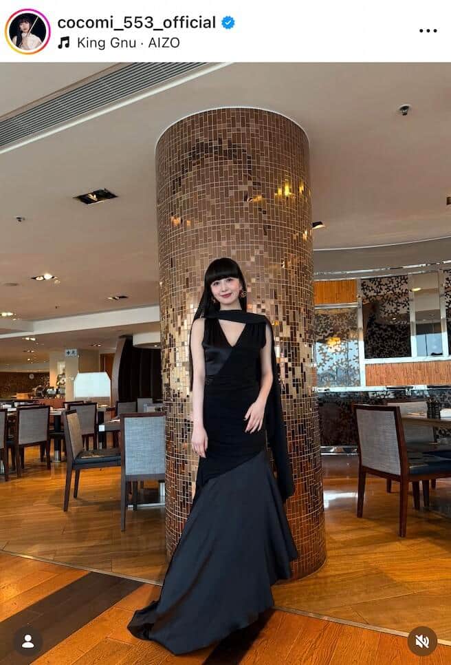 Cocomiさんのインスタグラム（＠cocomi_553_official）より