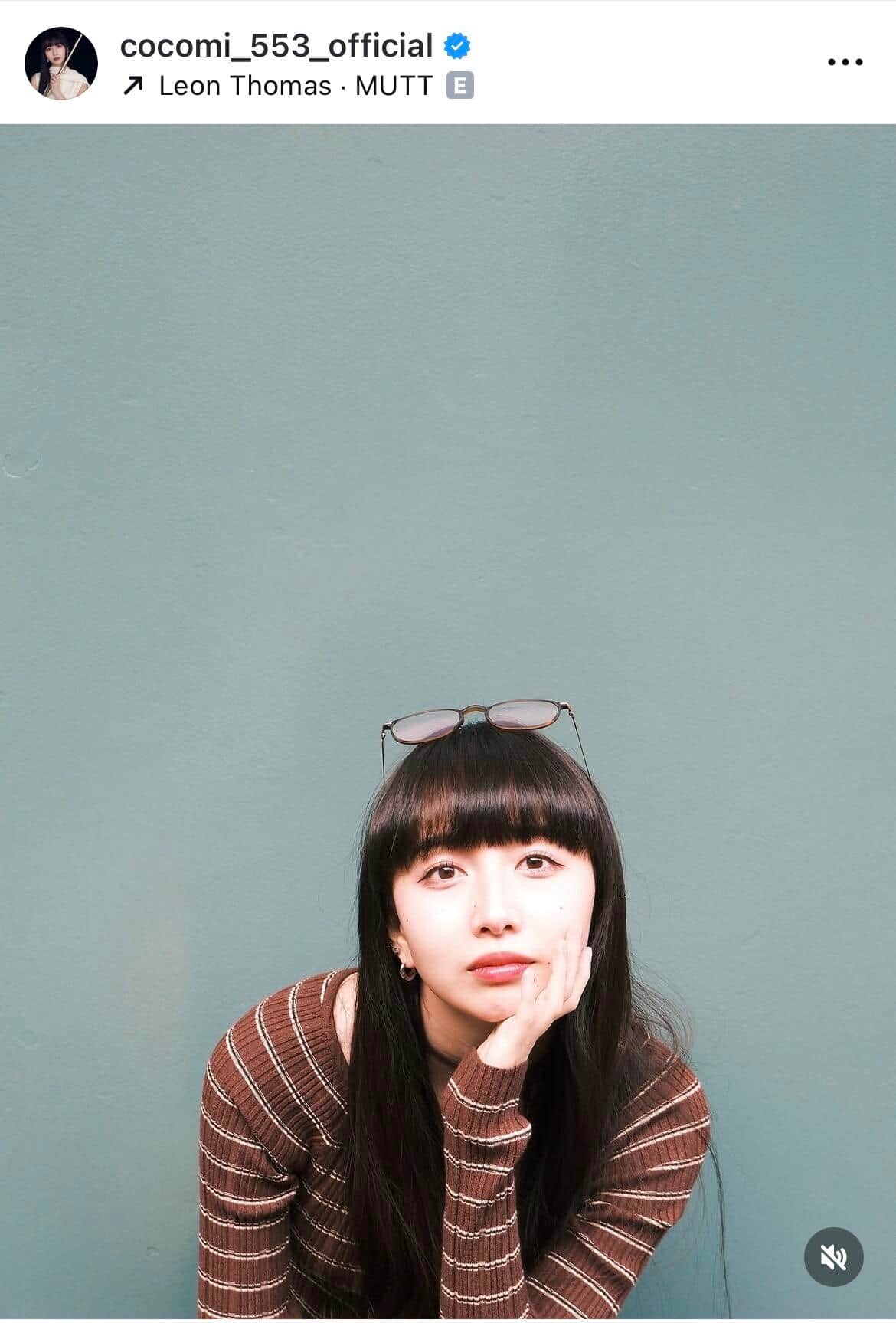 Cocomiさんのインスタグラム（＠cocomi_553_official）より