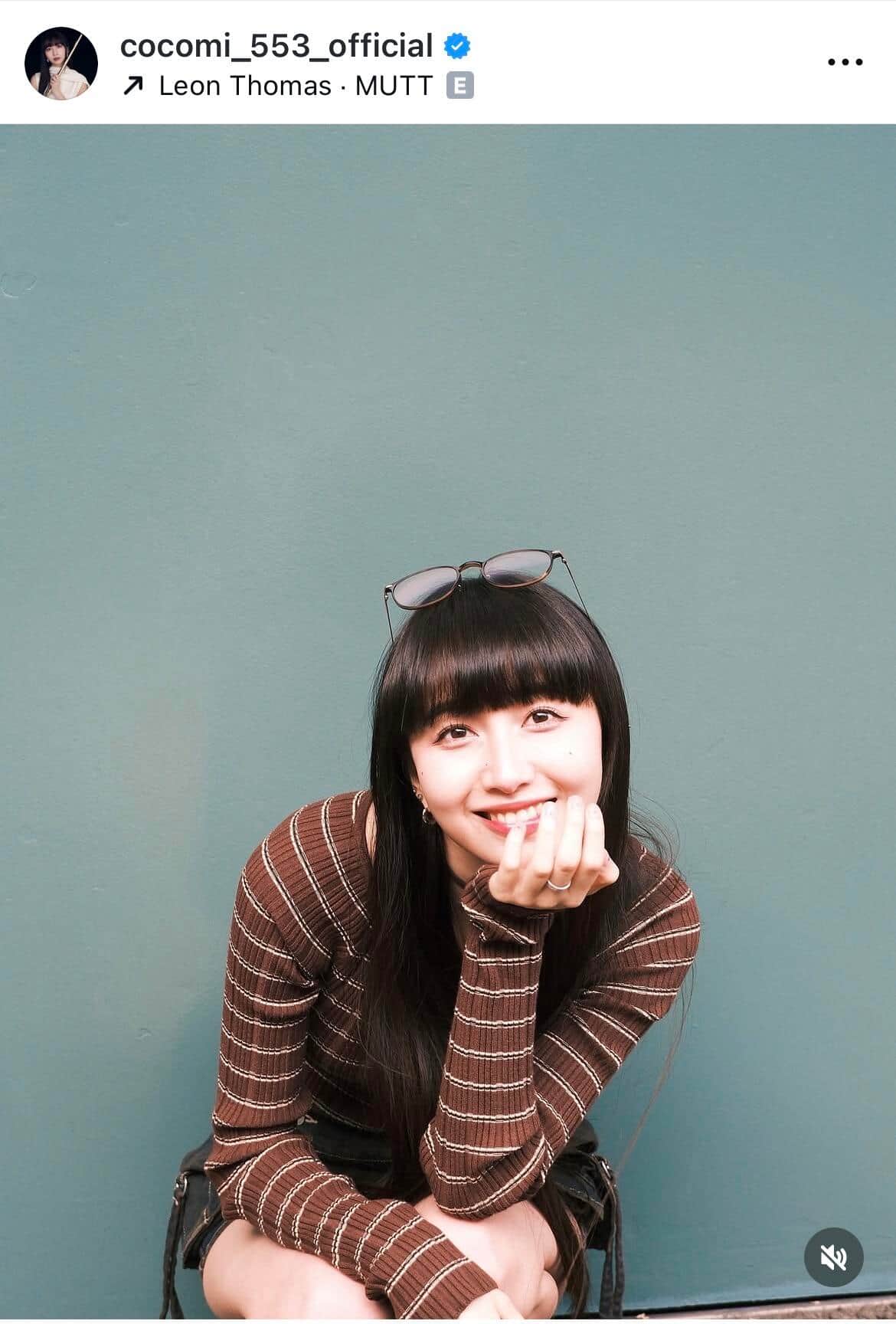 Cocomiさんのインスタグラム（＠cocomi_553_official）より