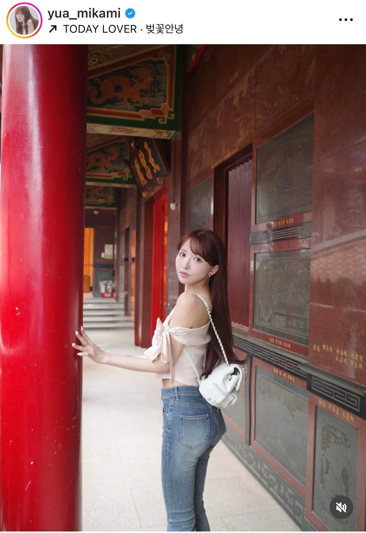 三上悠亜さんのインスタグラム（＠yua_mikami）より
