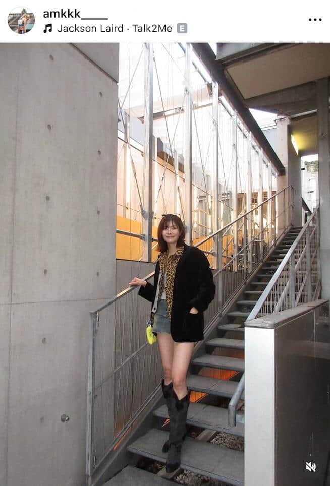 宮﨑亜美香選手のインスタグラム（＠amkkk____）より