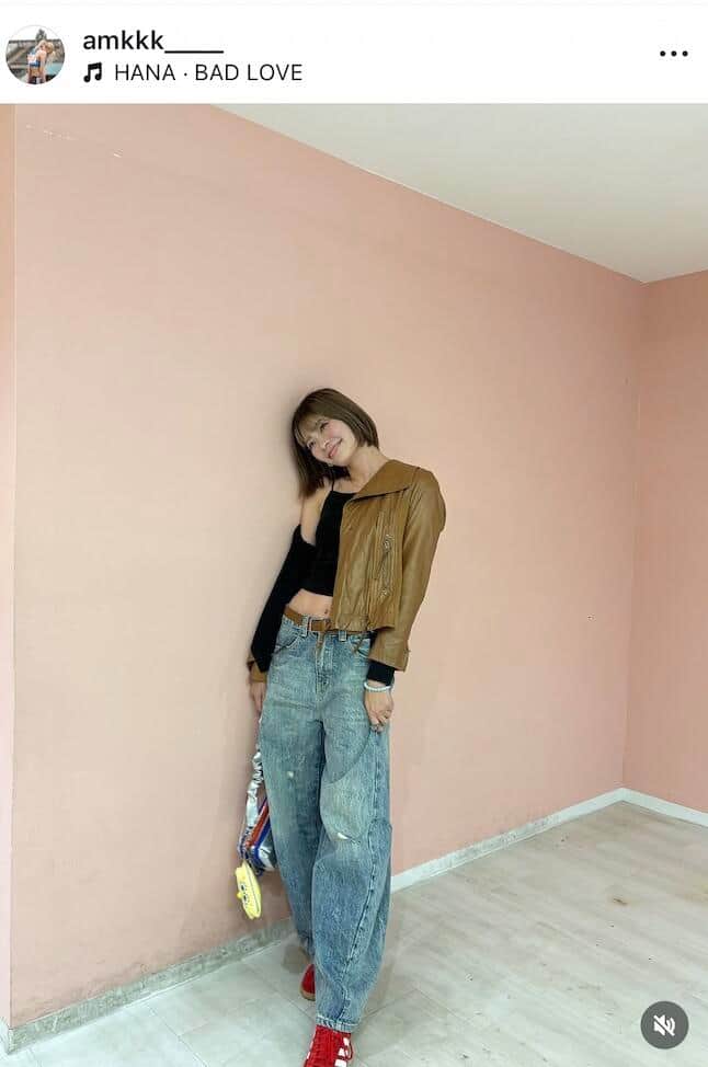 宮﨑亜美香選手のインスタグラム（＠amkkk____）より