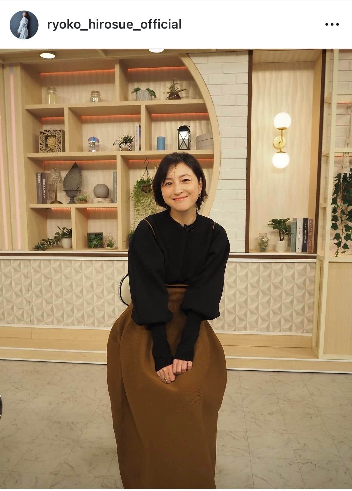 広末涼子さんのインスタグラム（＠ryoko_hirosue_official）より
