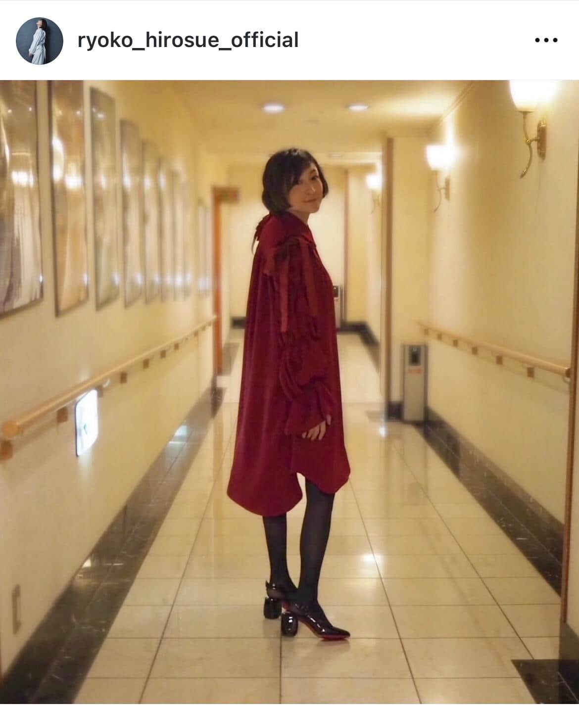 広末涼子さんのインスタグラム（＠ryoko_hirosue_official）より