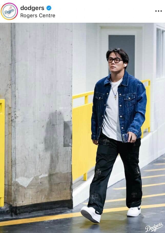 ロサンゼルス・ドジャース公式インスタグラム（＠dodgers）より