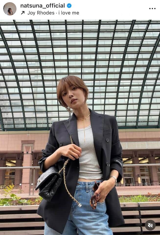 夏菜さんのインスタグラム（＠natsuna_official）より