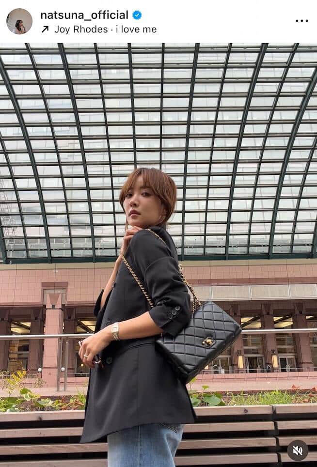 夏菜さんのインスタグラム（＠natsuna_official）より