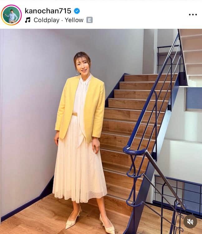 狩野舞子さんのインスタグラム（＠kanochan715）より