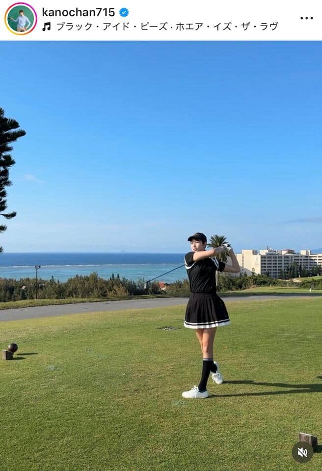 狩野舞子さんのインスタグラム（＠kanochan715）より