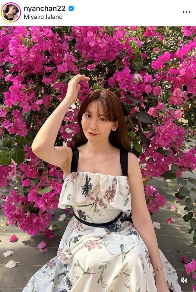 小嶋陽菜さんのインスタグラム（＠nyanchan22）