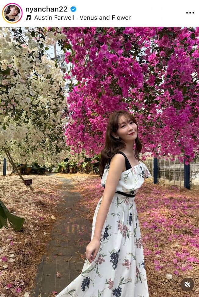 小嶋陽菜さんのインスタグラム（＠nyanchan22）