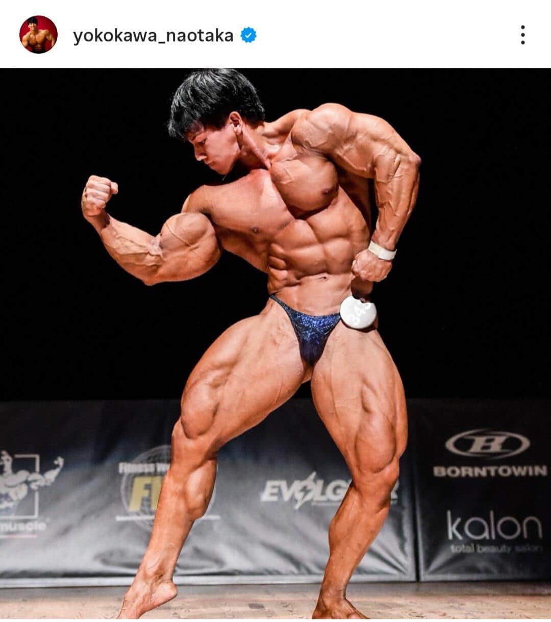 横川尚隆、ガチでエグい...鍛え上げたデカすぎ上半身にあ然　「マジでなにこれ」「どうなっとるんや」