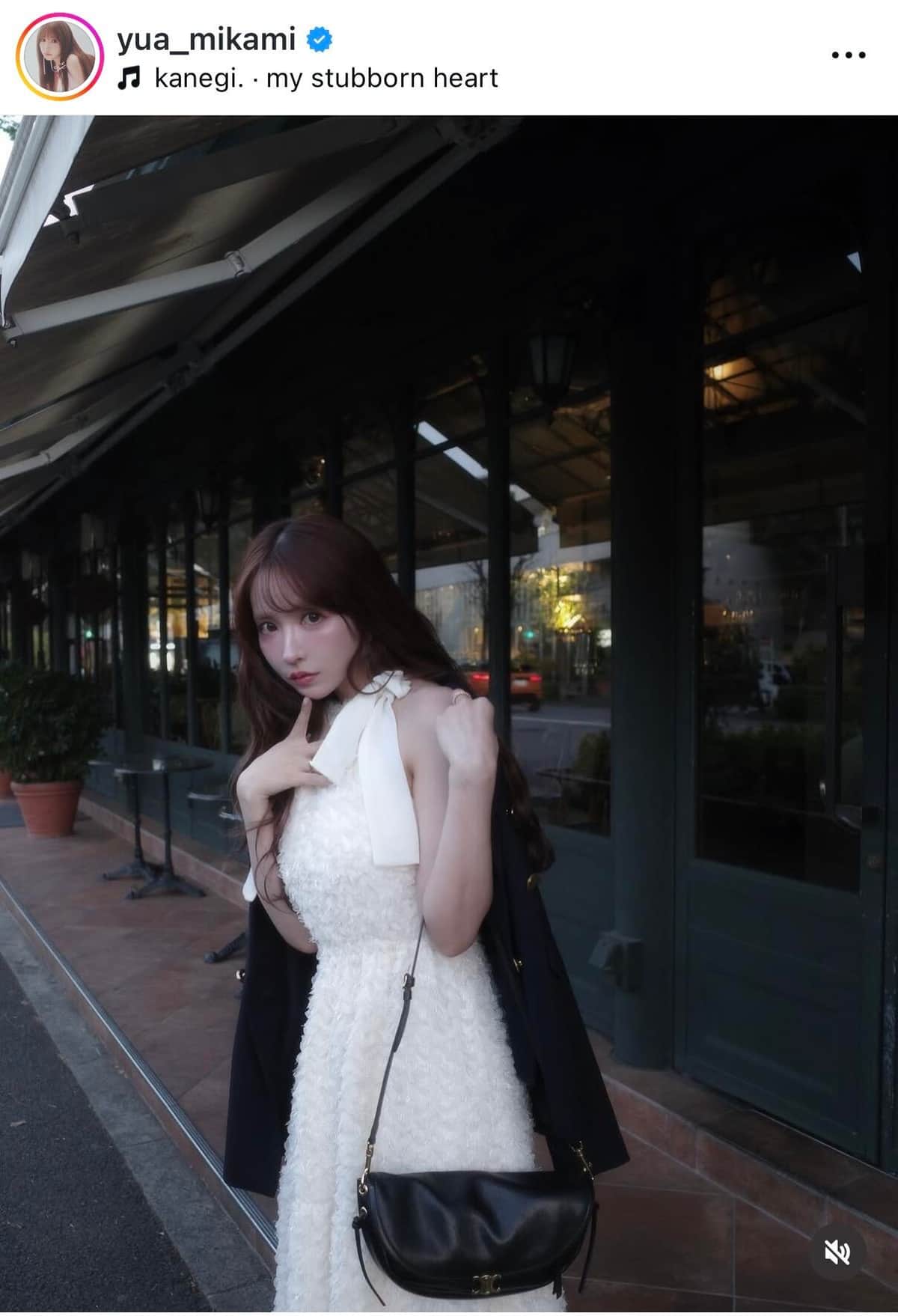 三上悠亜さんのインスタグラム（＠yua_mikami）より
