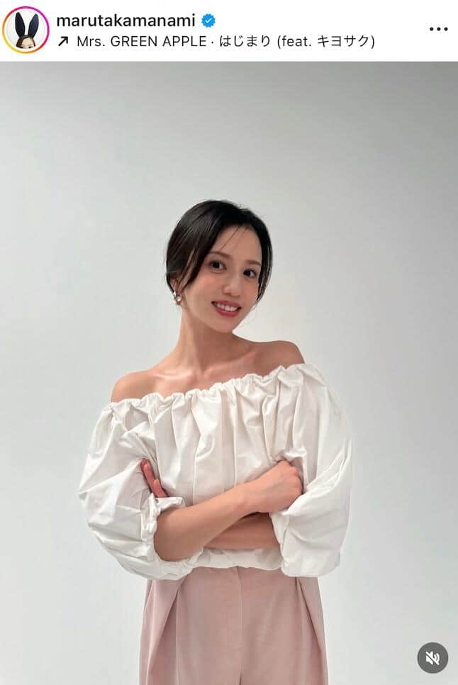 丸高愛実さんのインスタグラム（＠marutakamanami）より