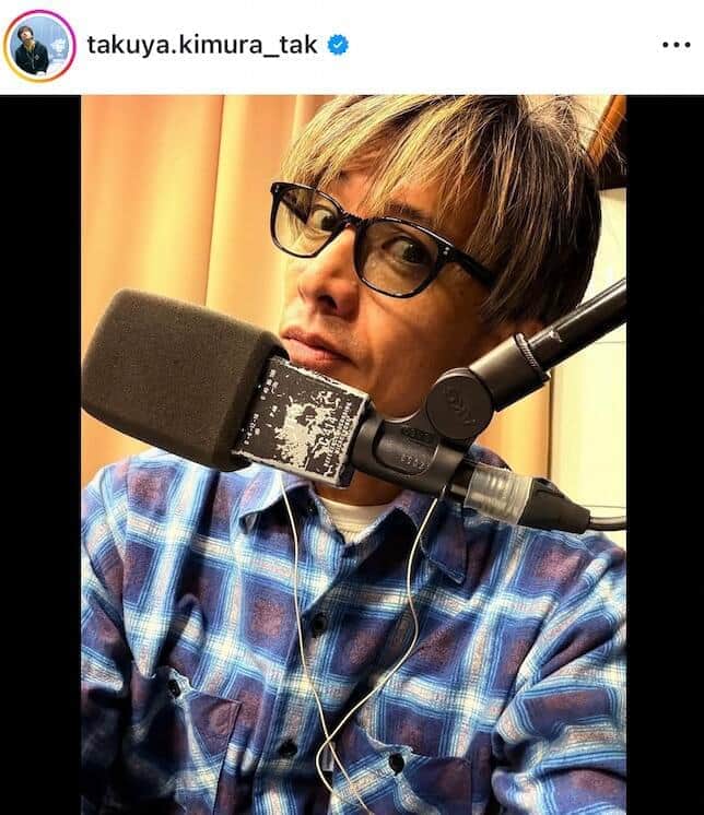 木村拓哉さんのインスタグラム（＠takuya.kimura_tak）より