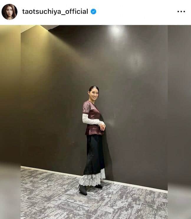 土屋太鳳さんのインスタグラム（＠taotsuchiya_official）より